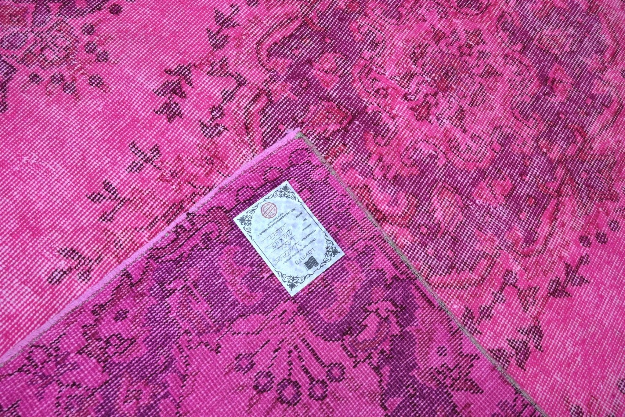 Spannend roze vintage kleed - G477 - Lavinta