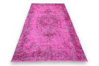 Spannend roze vintage kleed - G477 - Lavinta