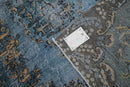 Statig blauw vintage vloerkleed - G520 - Lavinta