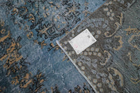 Statig blauw vintage vloerkleed - G520 - Lavinta