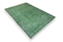 Statig groen vintage vloerkleed - G465 - Lavinta