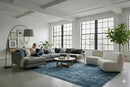Stijlvol blauw vintage vloerkleed - F756 - Lavinta