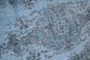 Stijlvol blauw vintage vloerkleed - G443 - Lavinta