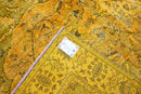 Stralend geel vintage vloerkleed - G537 - Lavinta