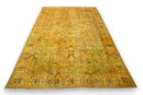 Stralend geel vintage vloerkleed - G537 - Lavinta