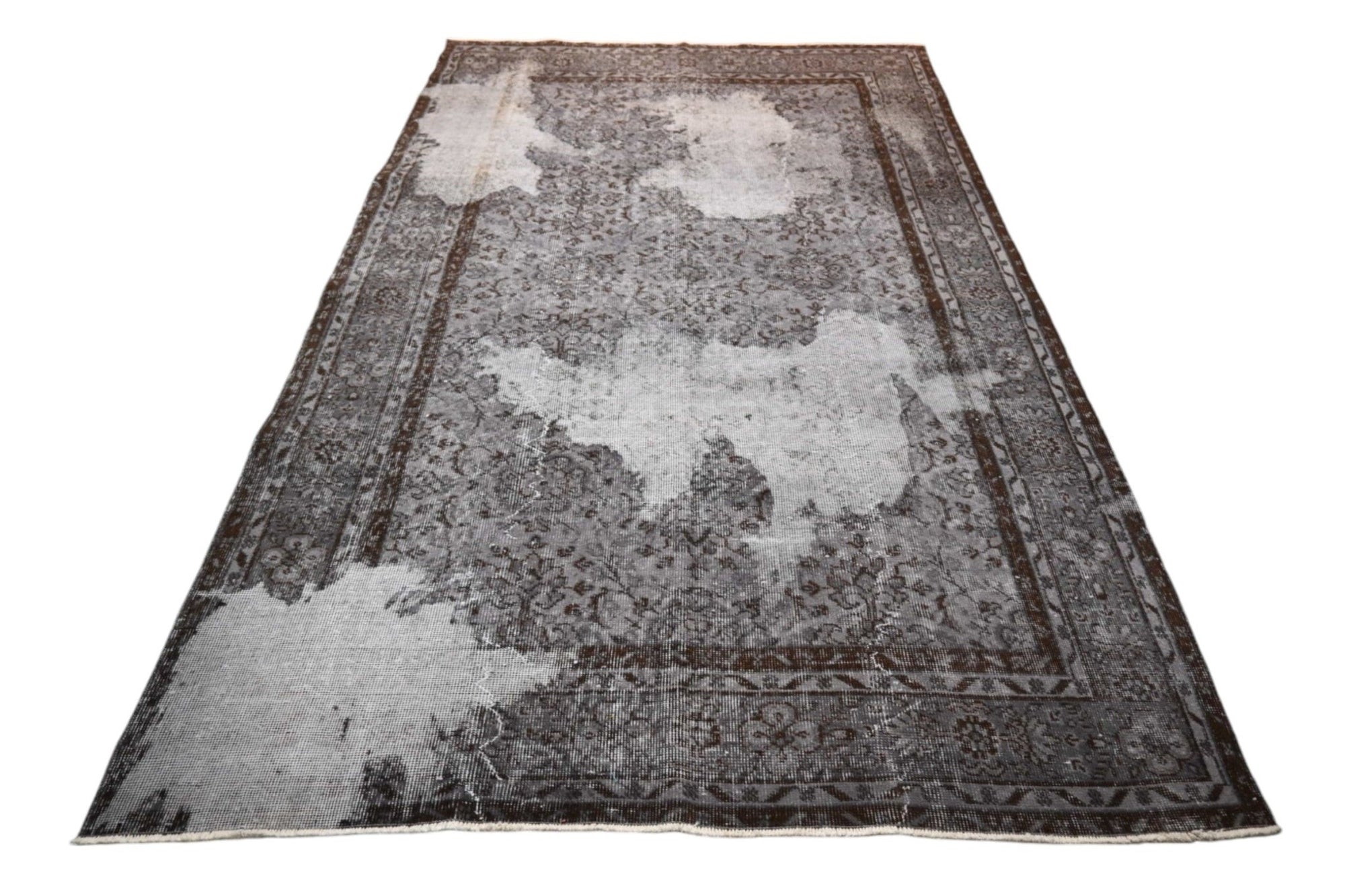 Super Vintage Gray Rug - F391