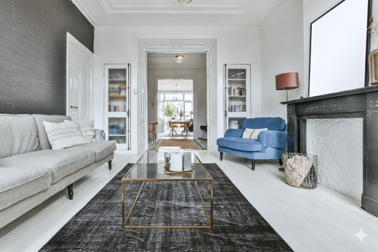 Super vintage vloerkleed - c891