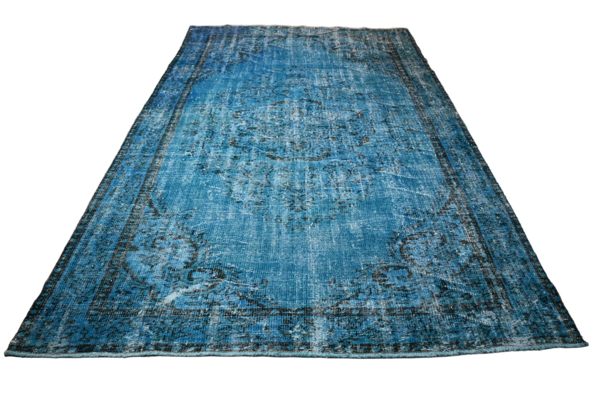 Turquoise Vintage Rug - E764