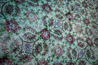 Turquoise Vintage vloerkleed - E799 - Lavinta