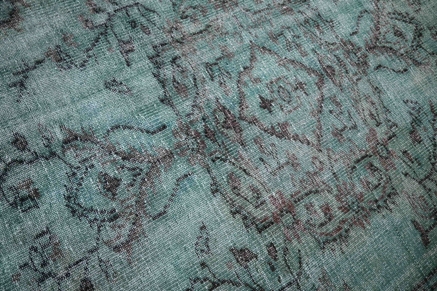 Turquoise vintage vloerkleed - E989 - Lavinta
