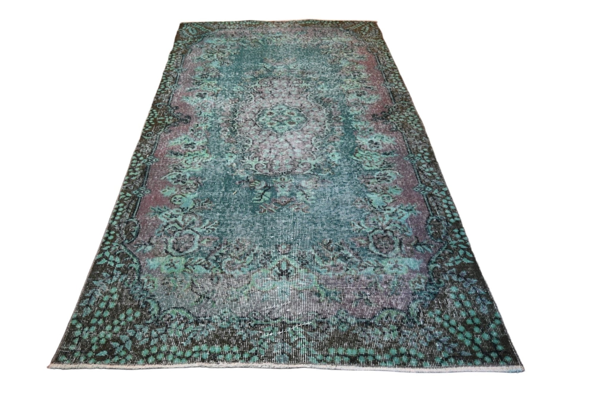 Turquoise Vintage Rug - F231