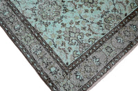 Turquoise vintage vloerkleed - G134 - Lavinta