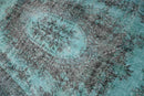 Turquoise vintage vloerkleed - G183 - Lavinta