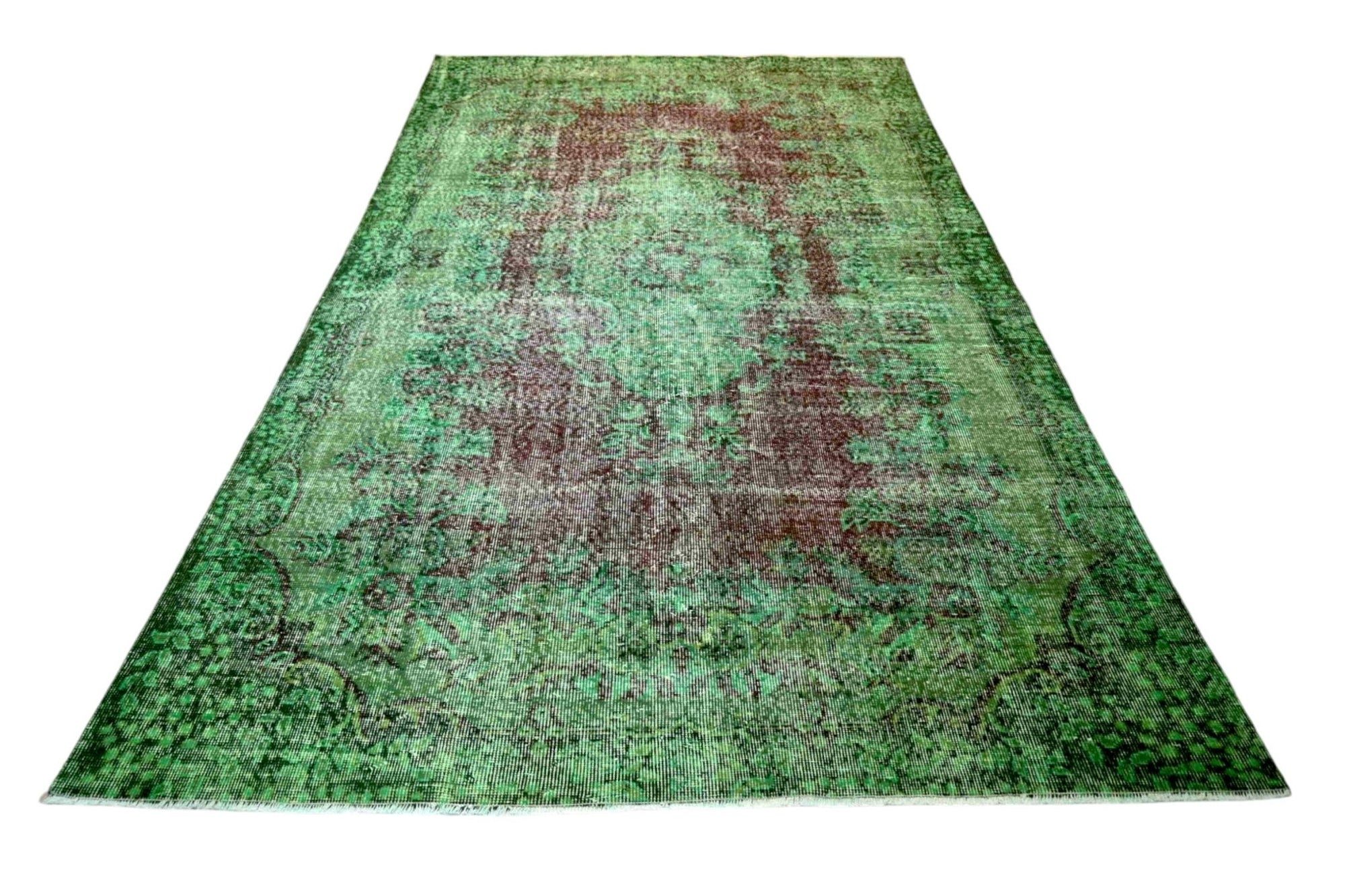 Vintage rug green - F400