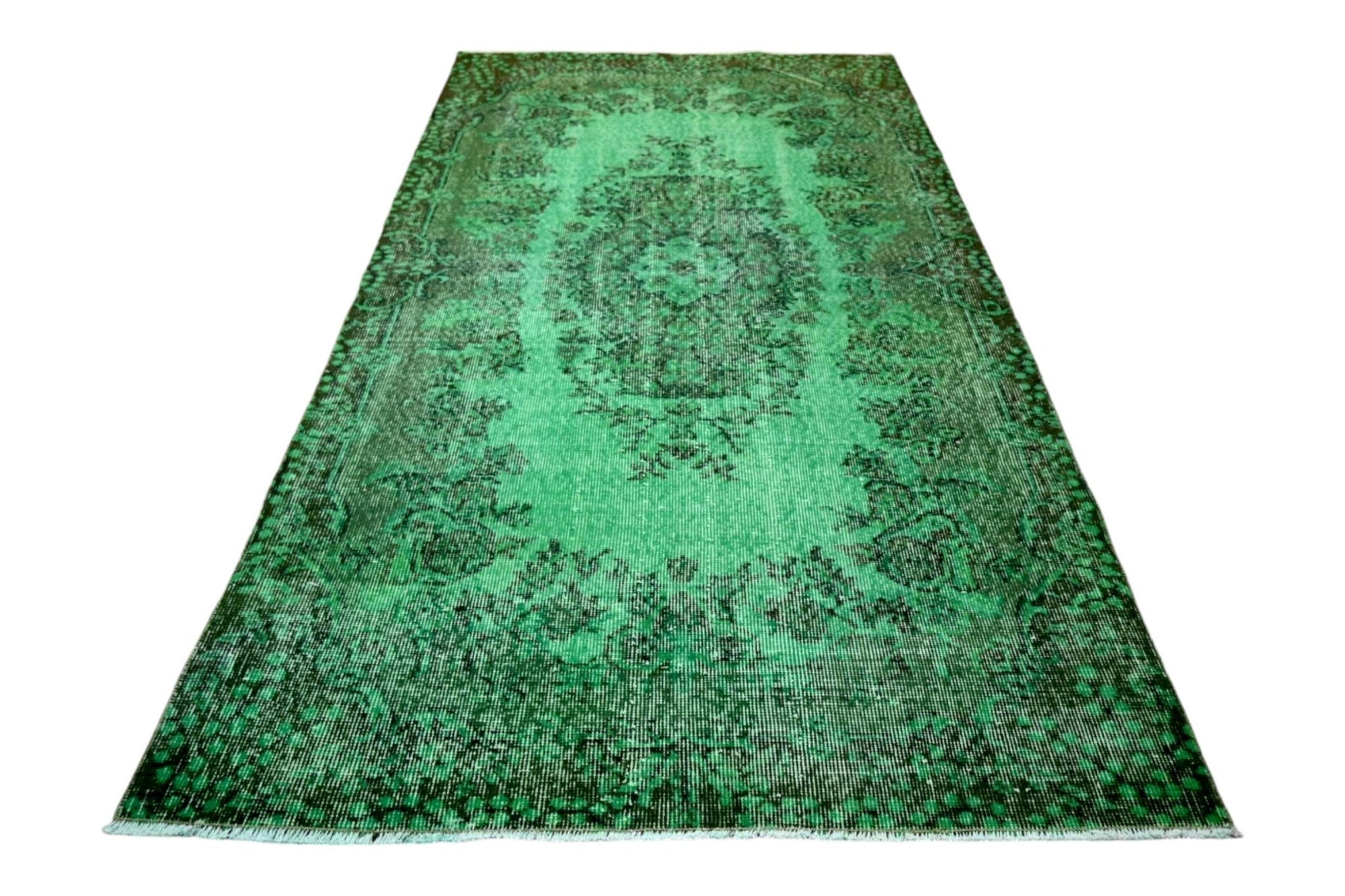 Vintage rug green - F402