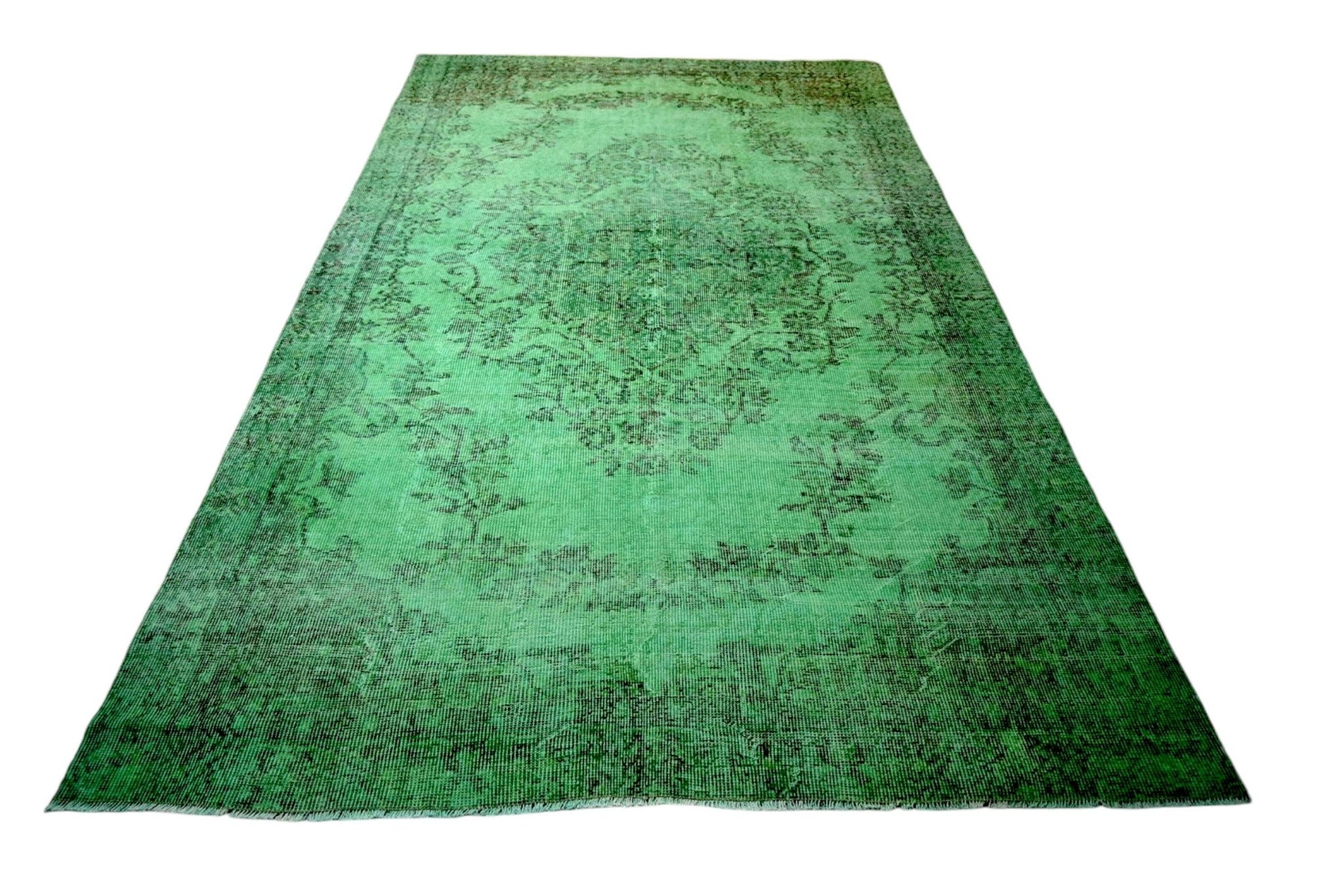 Vintage rug green - F413