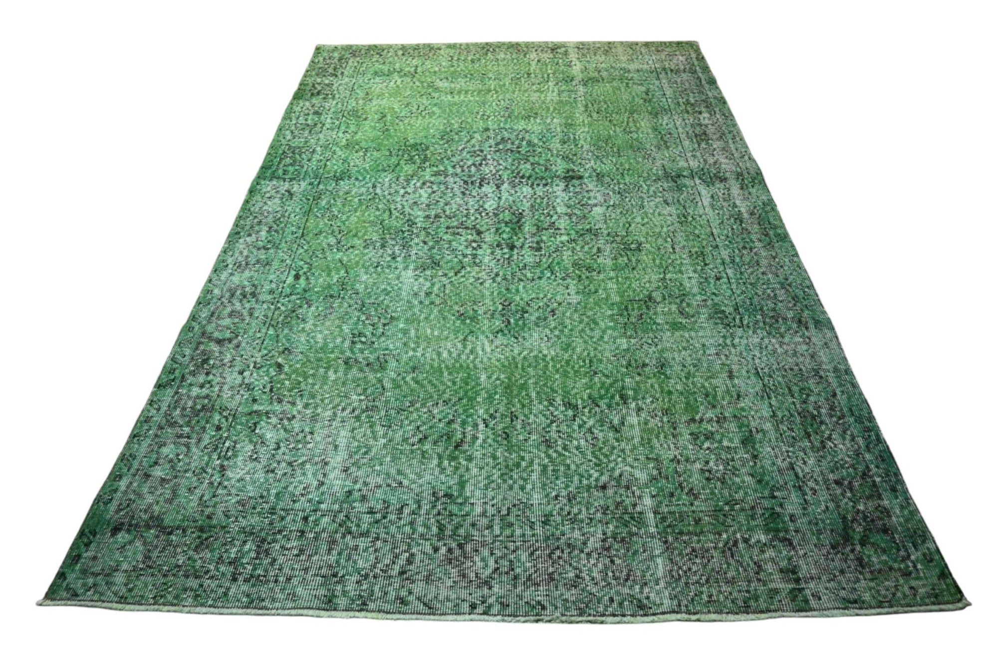 Vintage rug green - F418