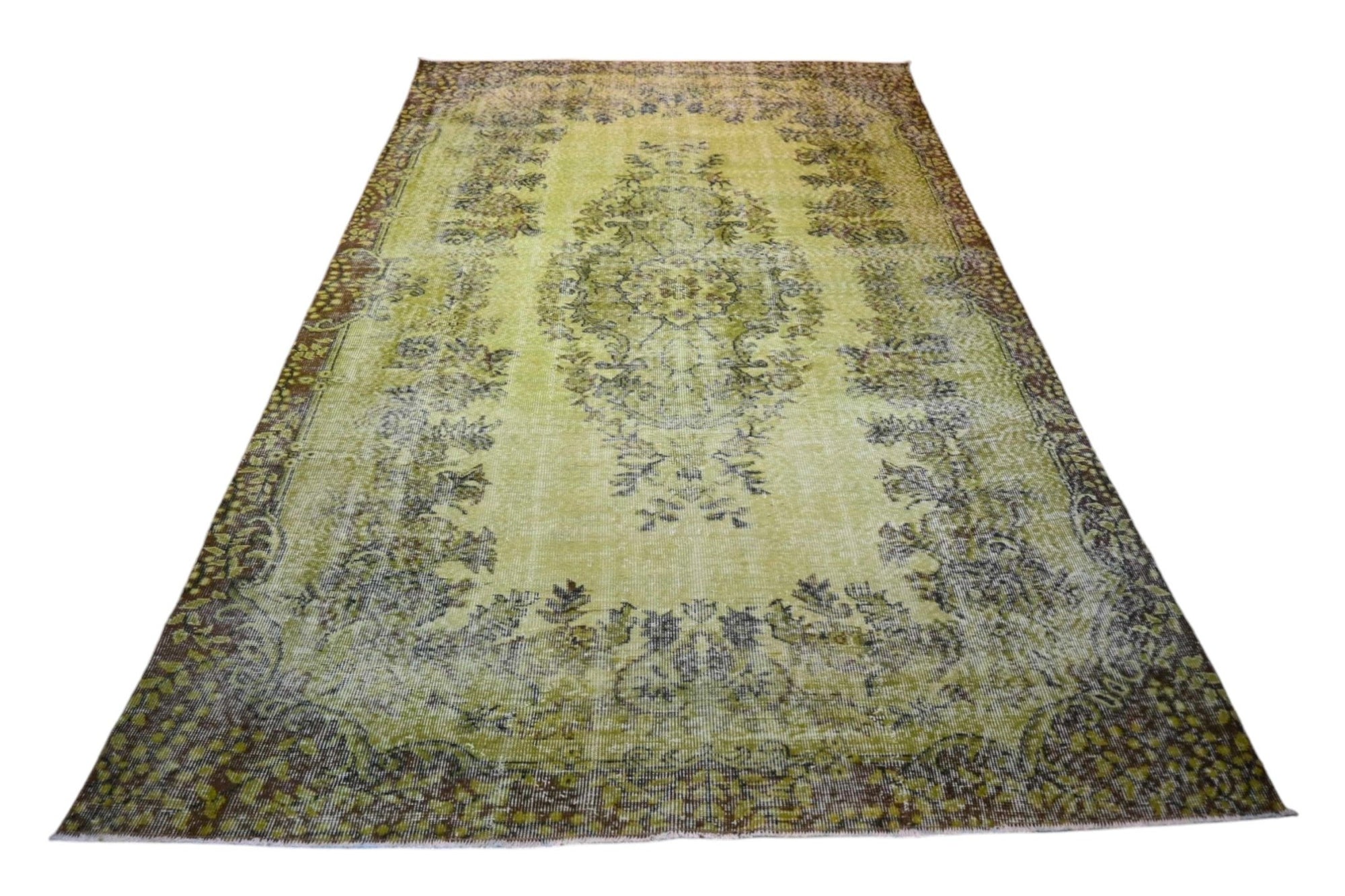 Vintage rug green - F439