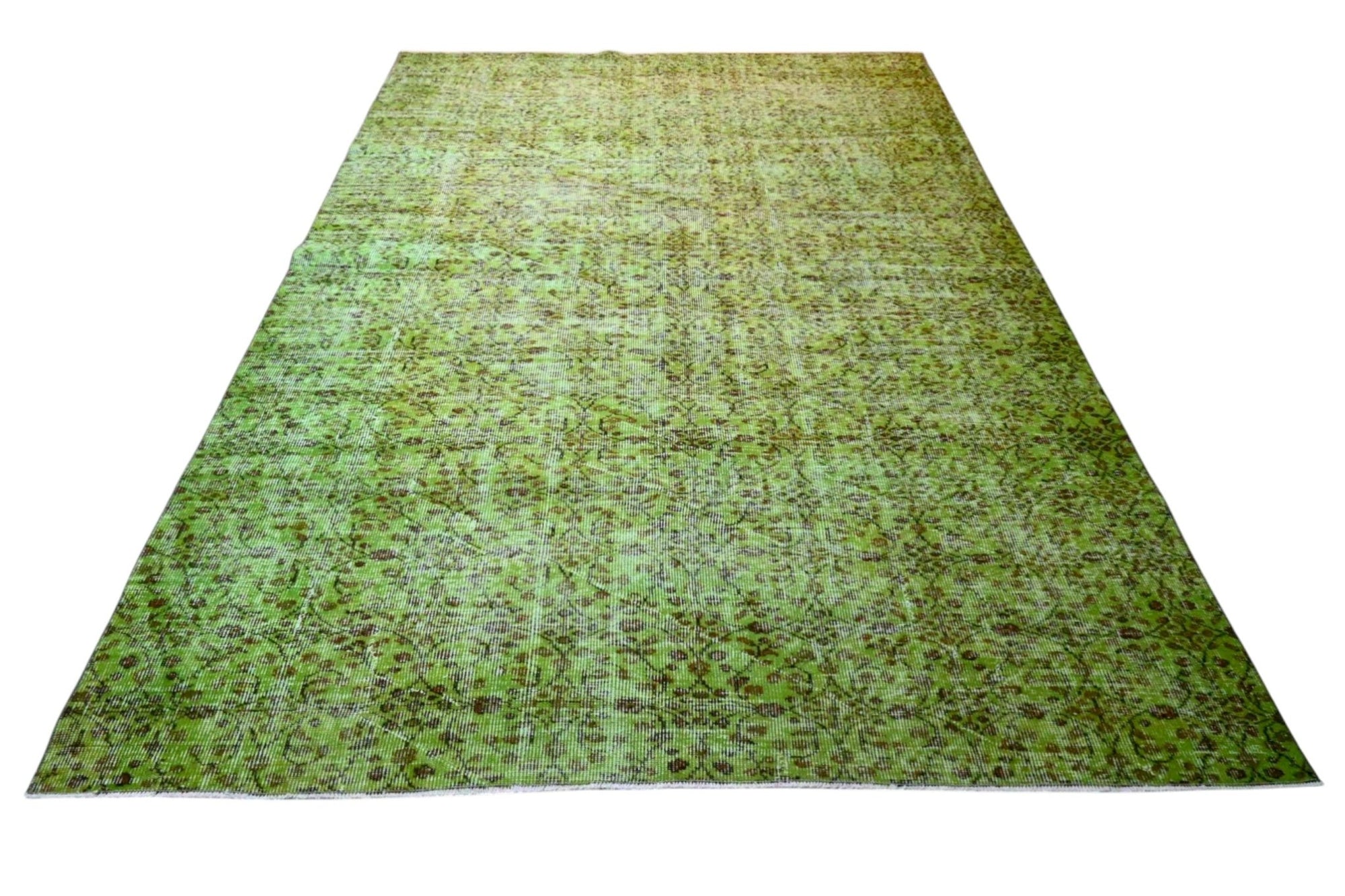 Vintage rug green - F558