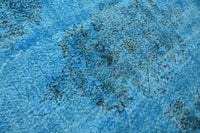 Vurig blauw vintage kleed - G534 - Lavinta