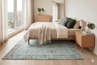 Zacht licht vintage kleed - G521 - Lavinta