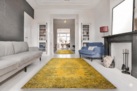 Zomers goud vintage vloerkleed - G525 - Lavinta