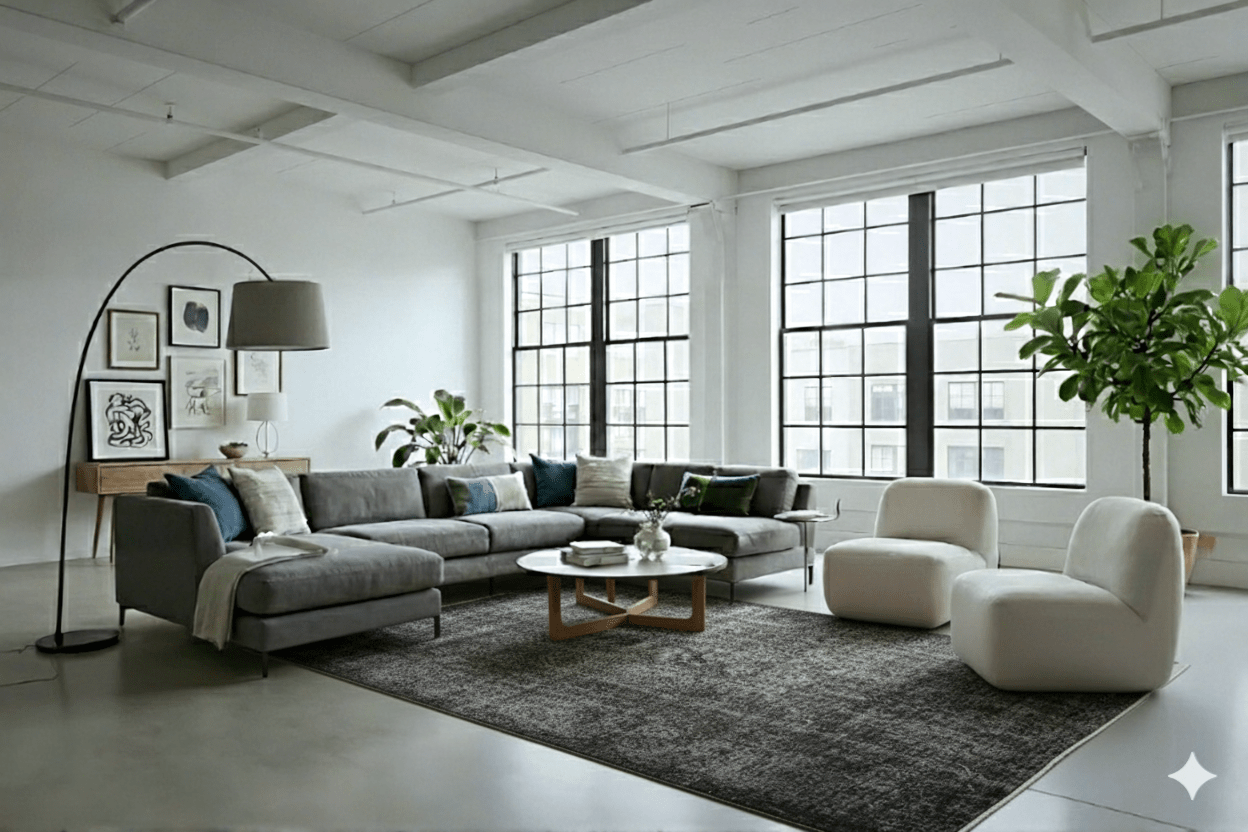 Zwart vintage vloerkleed - E188 - Lavinta