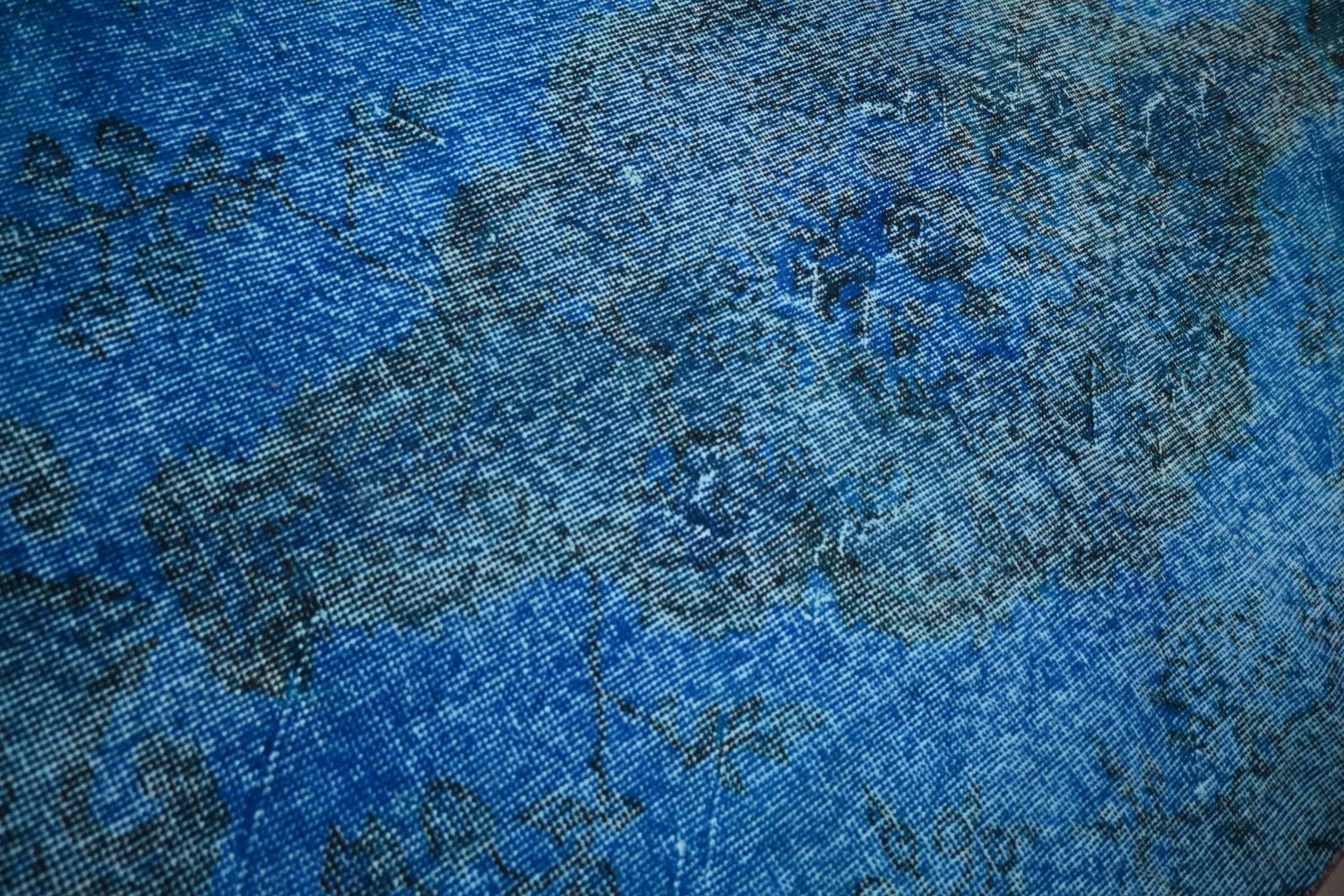 Blauw vintage vloerkleed - E677 - Lavinta