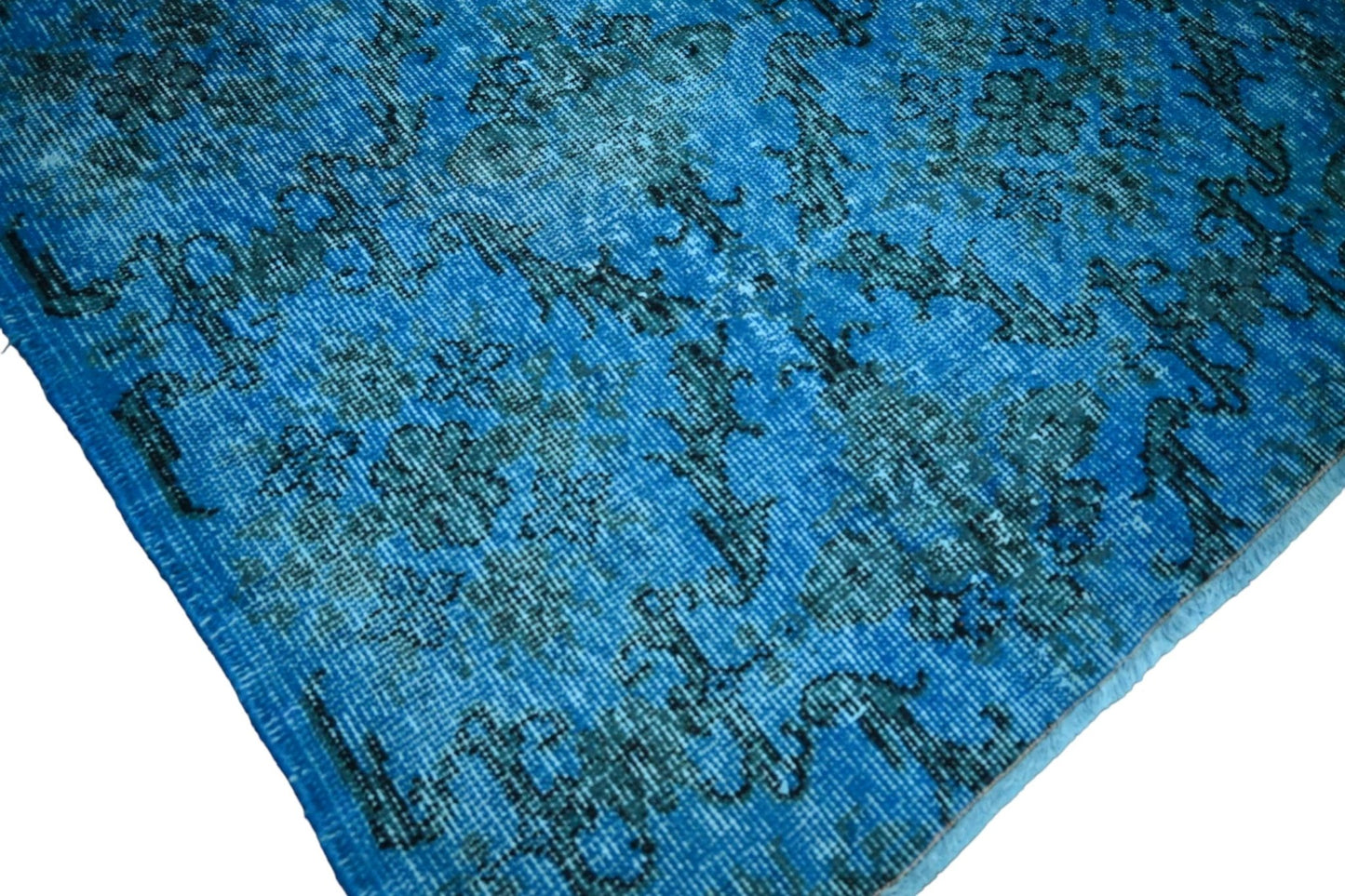 Blauw vintage vloerkleed - E679 - Lavinta