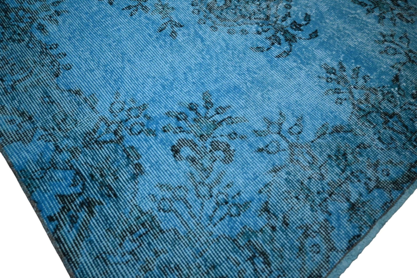Blauw vintage vloerkleed - E685 - Lavinta