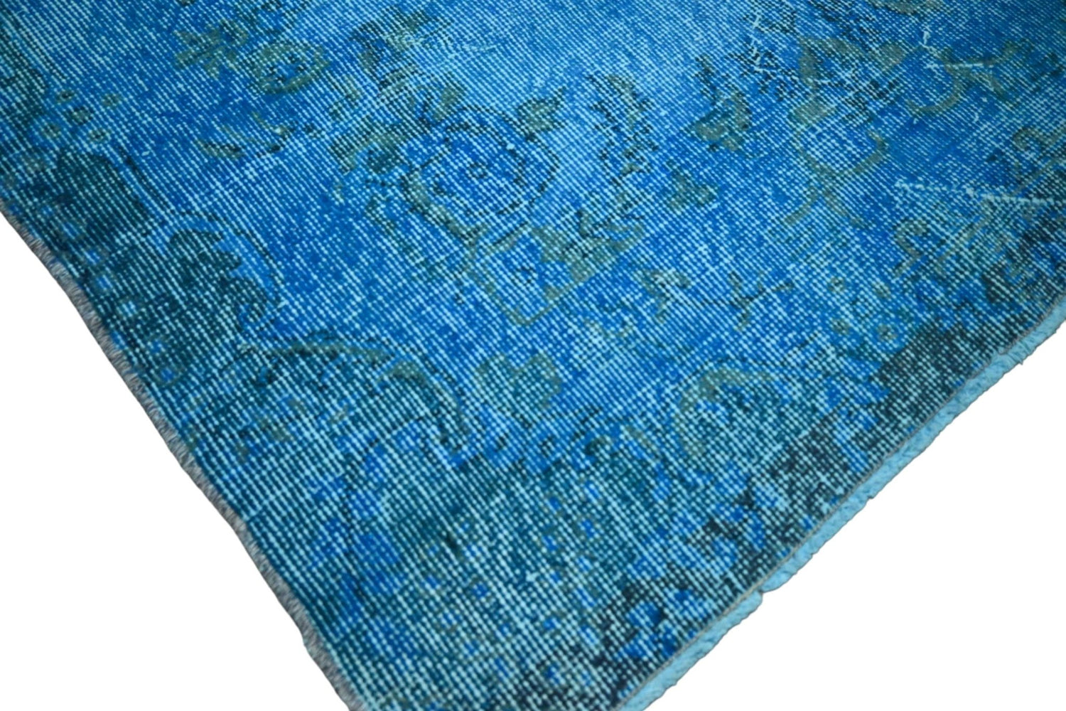 Blauw vintage vloerkleed - E687 - Lavinta