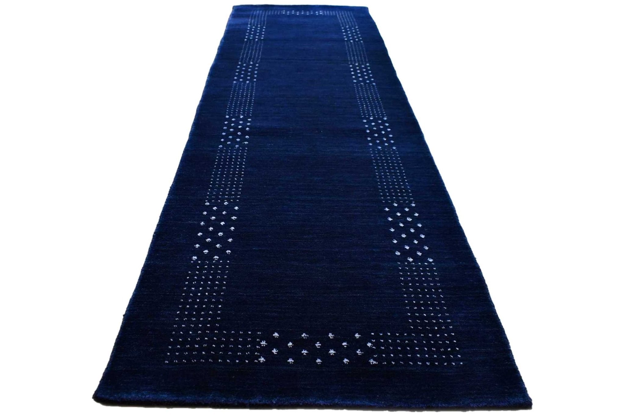 Blue Gabbeh runner - D819