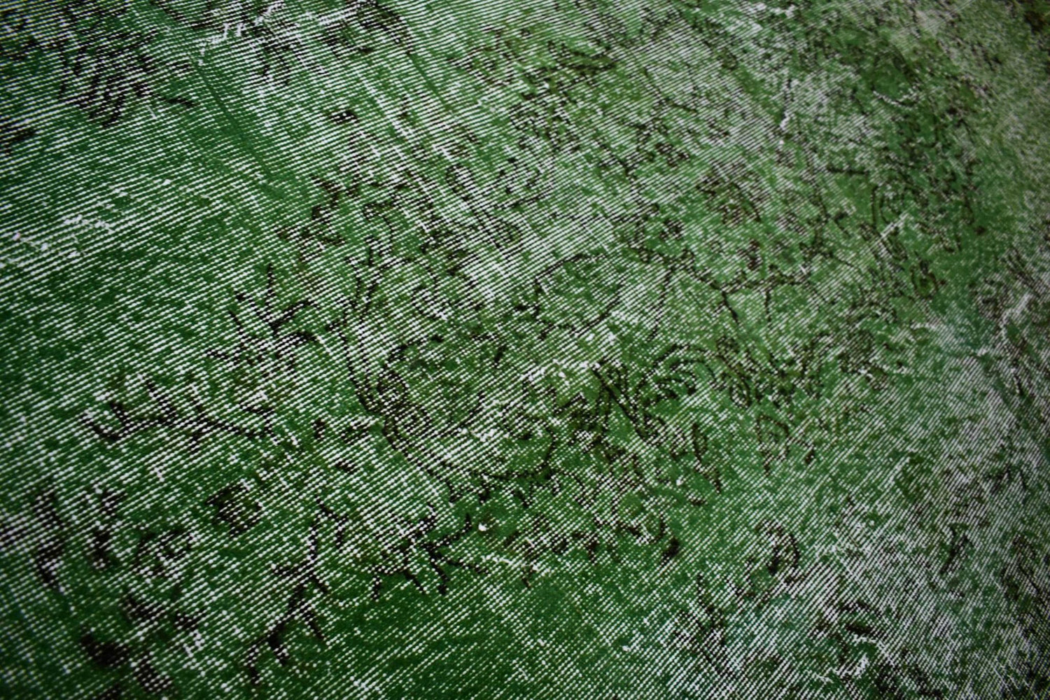 Groen vintage vloerkleed - E125 - Lavinta