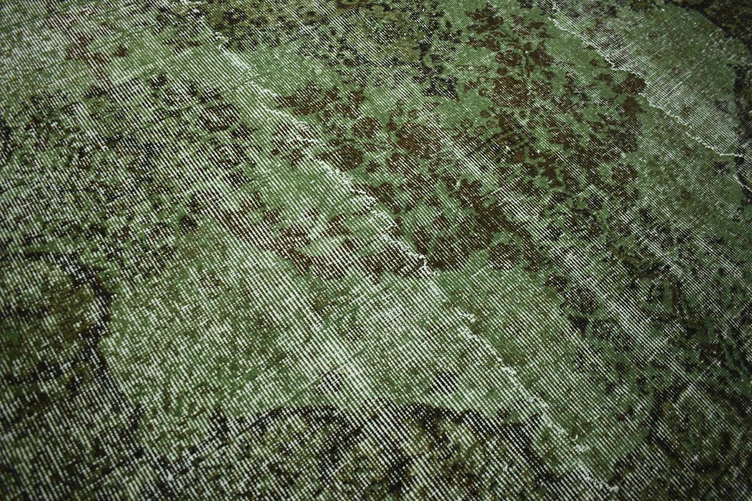 Groen vintage vloerkleed - E263 - Lavinta