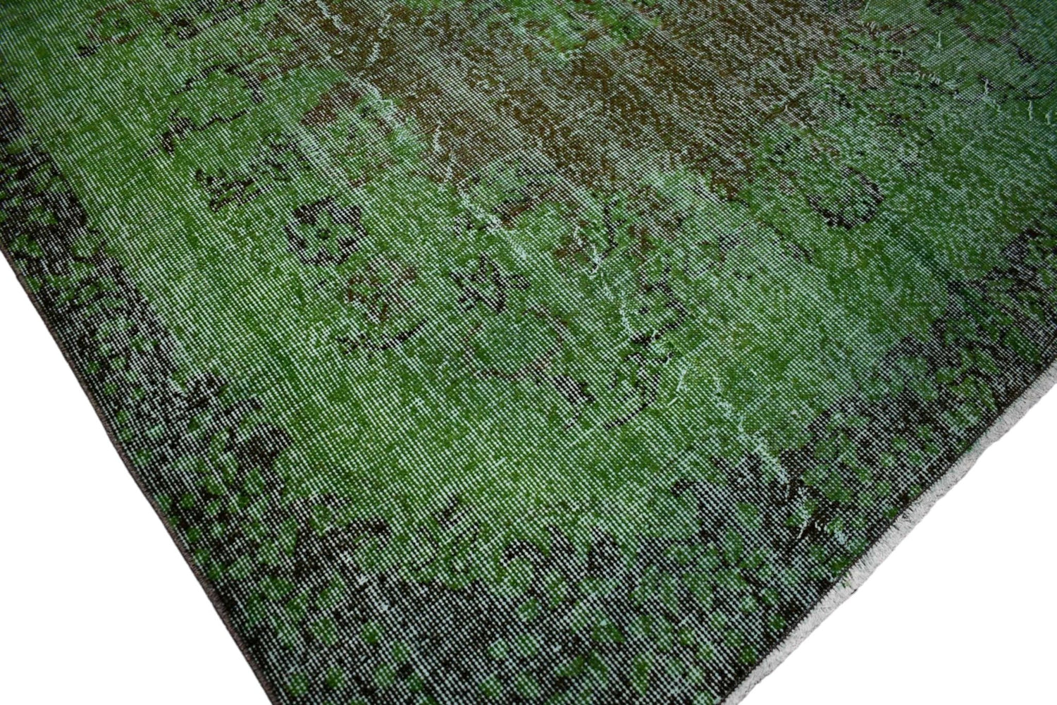 Groen vintage vloerkleed - E288 - Lavinta