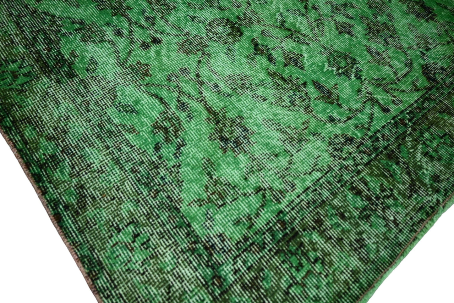 Groen vintage vloerkleed - E680 - Lavinta