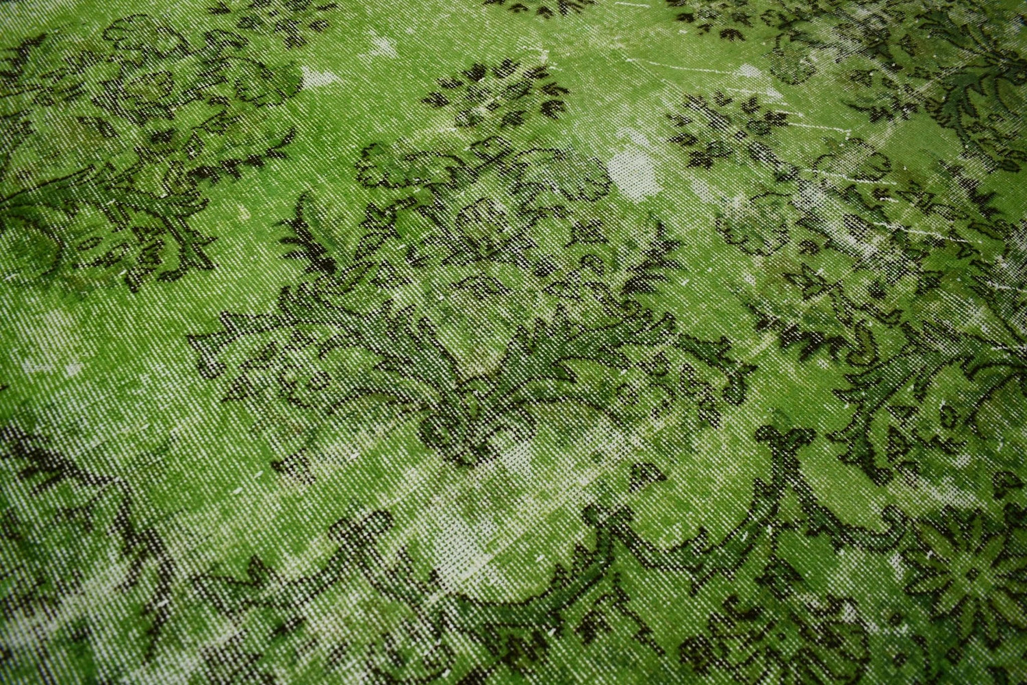 Groen vintage vloerkleed - X3964 - Lavinta