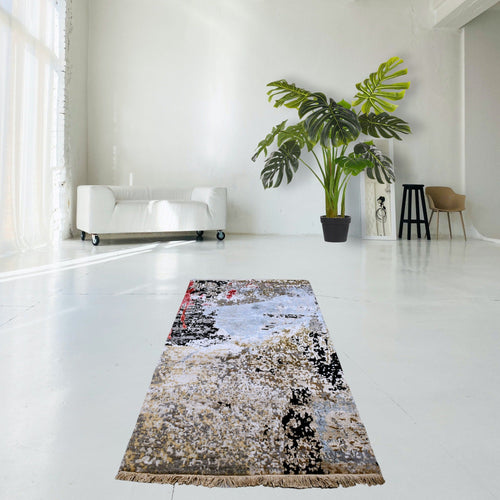 Modern abstract vloerkleed - C161