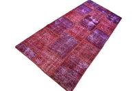 Patchwork vloerkleed roze - Lavinta