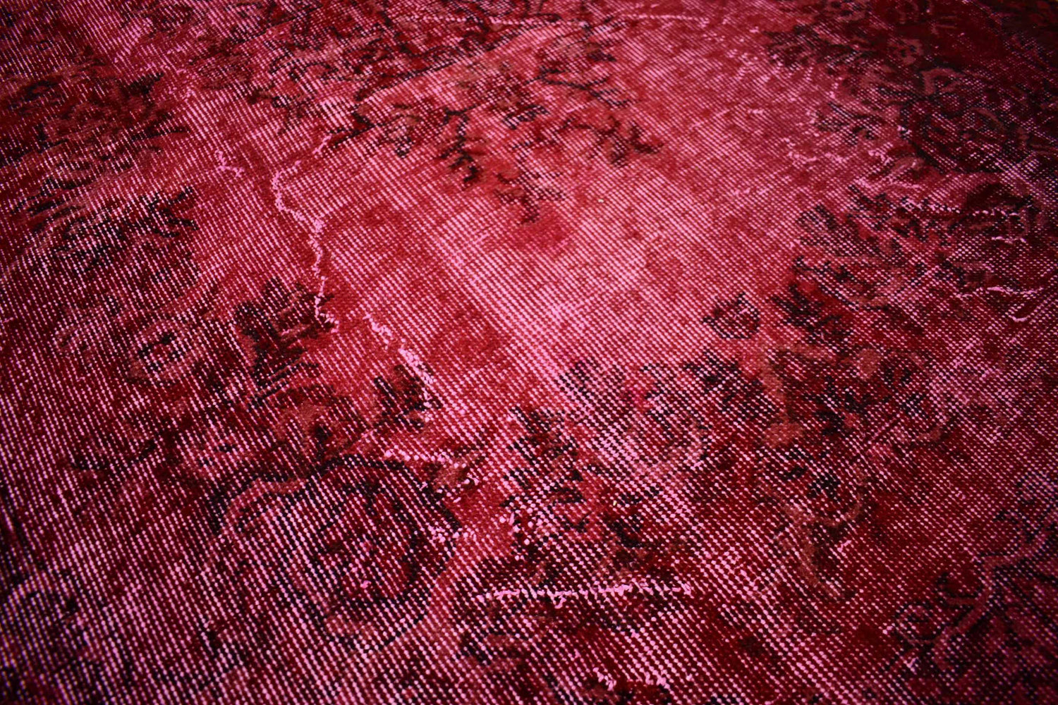 Rood vintage vloerkleed - Lavinta