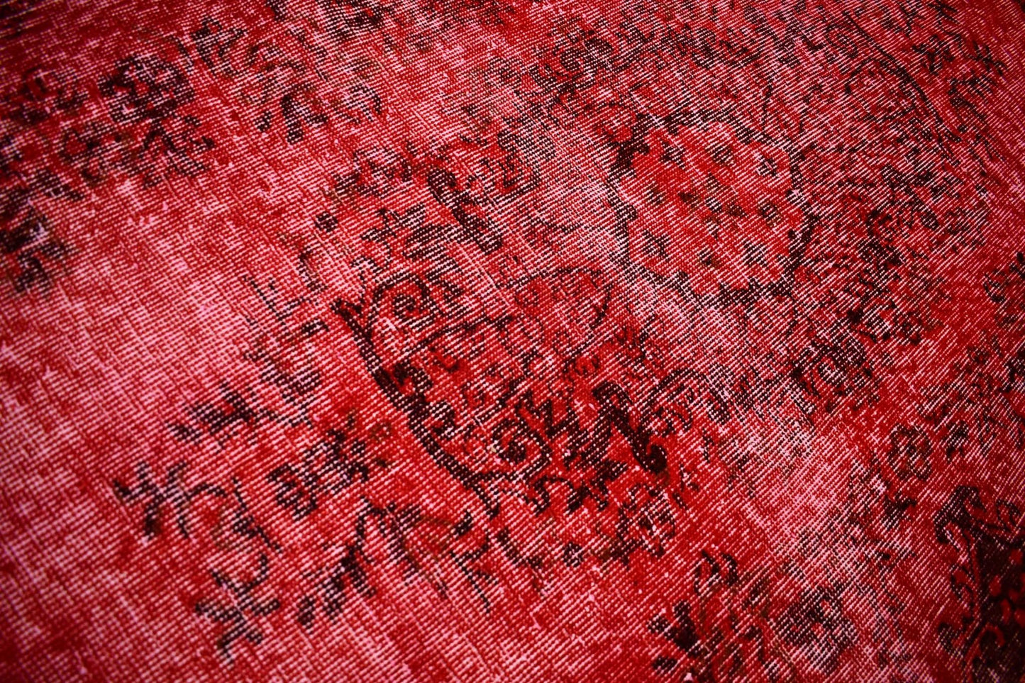 Rood vintage vloerkleed - D436 - Lavinta