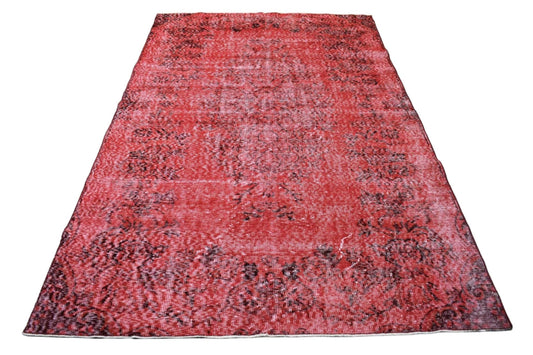 Rood vintage vloerkleed - E272 - Lavinta