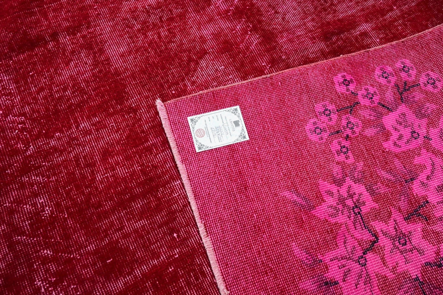 Rood vintage vloerkleed - E696 - Lavinta