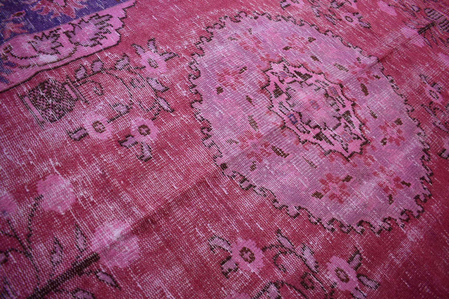 Roze vintage vloerkleed - Lavinta