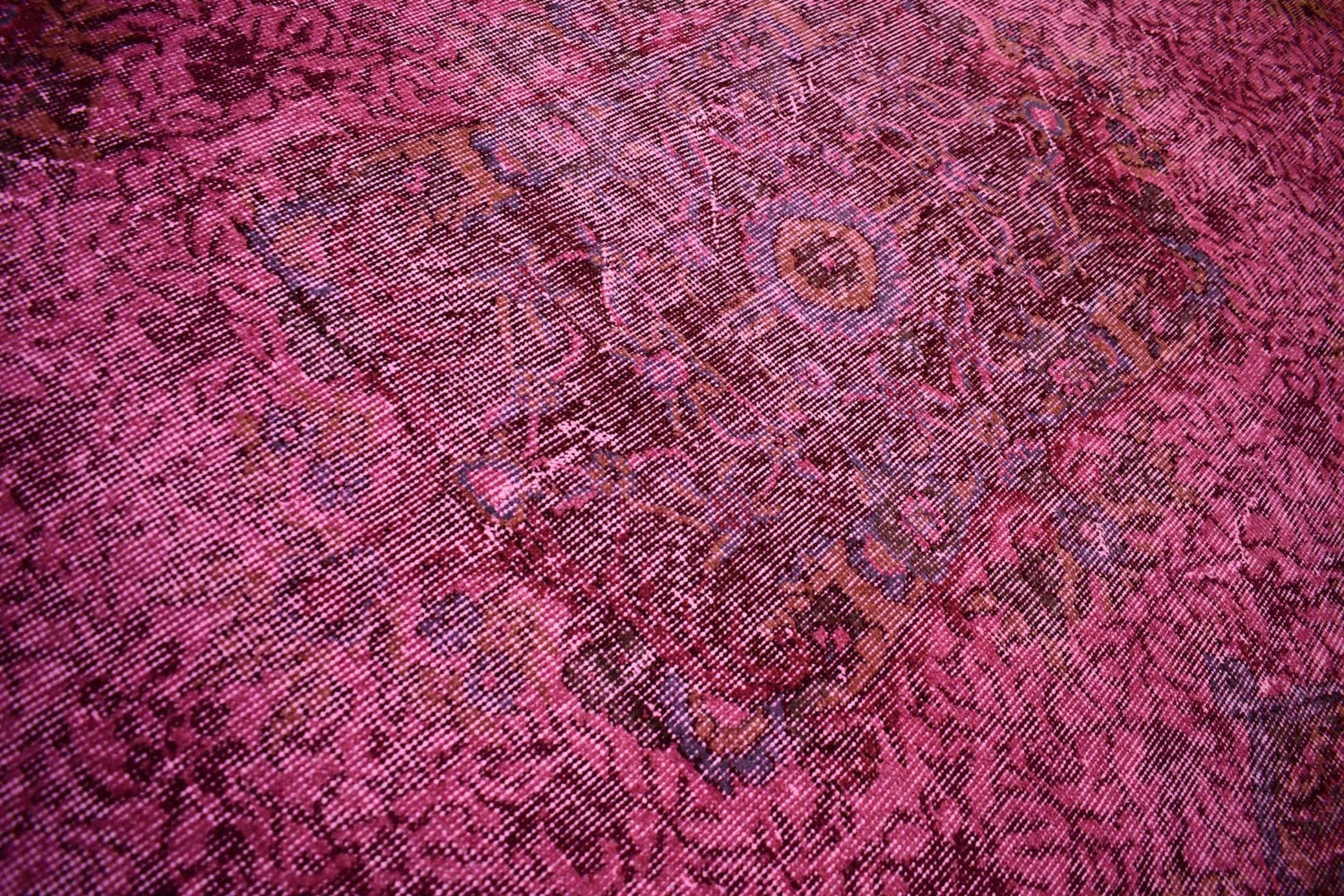 Roze vintage vloerkleed - D545 - Lavinta