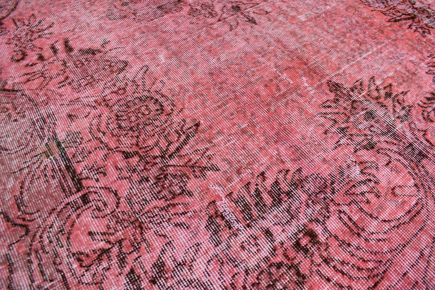 Roze vintage vloerkleed - D833 - Lavinta