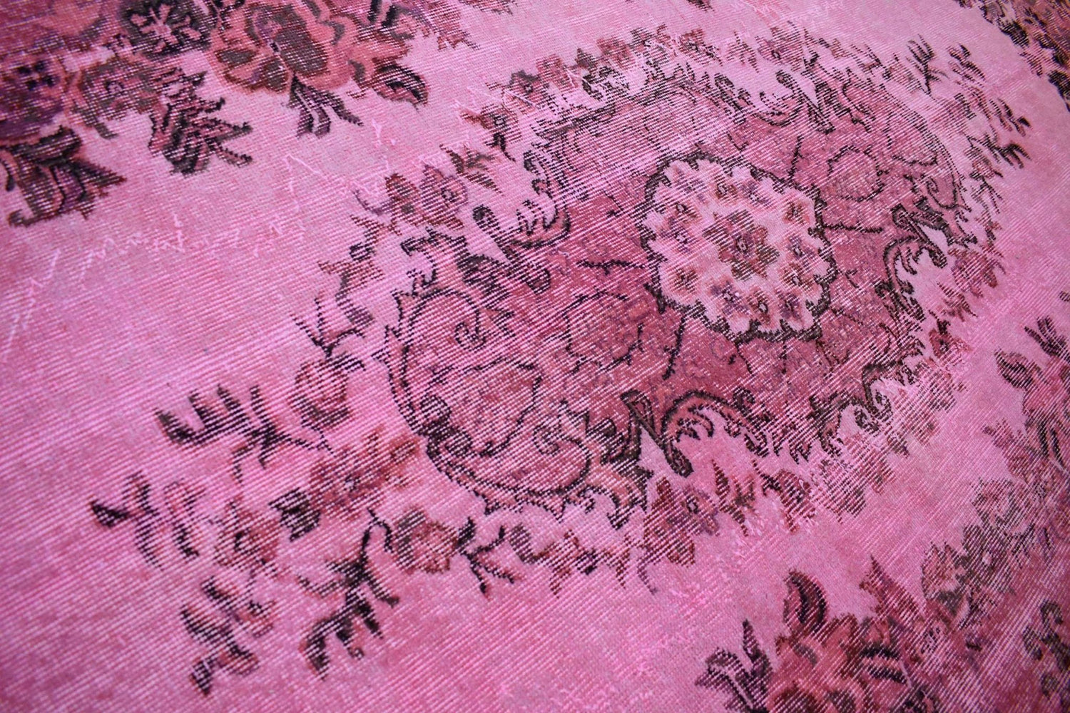 Roze vintage vloerkleed - E354 - Lavinta