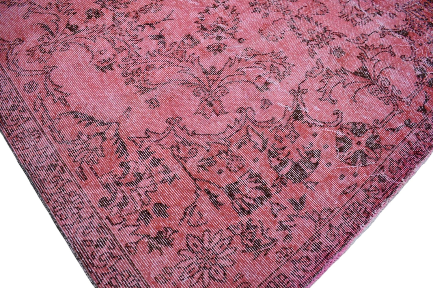 Roze vintage vloerkleed - E361 - Lavinta