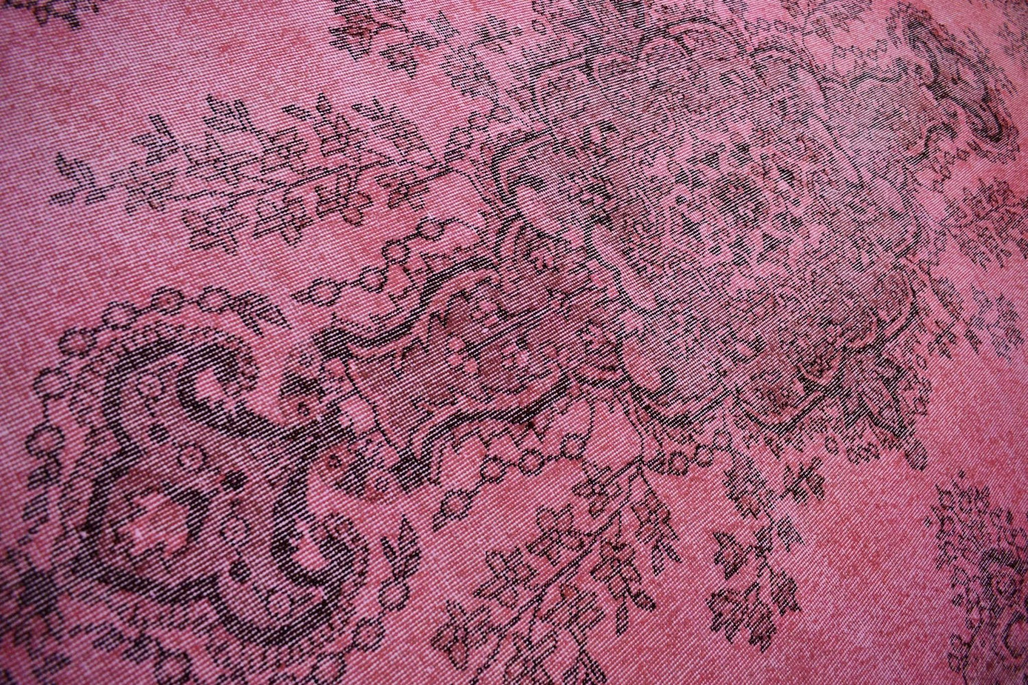 Roze vintage vloerkleed - E371 - Lavinta