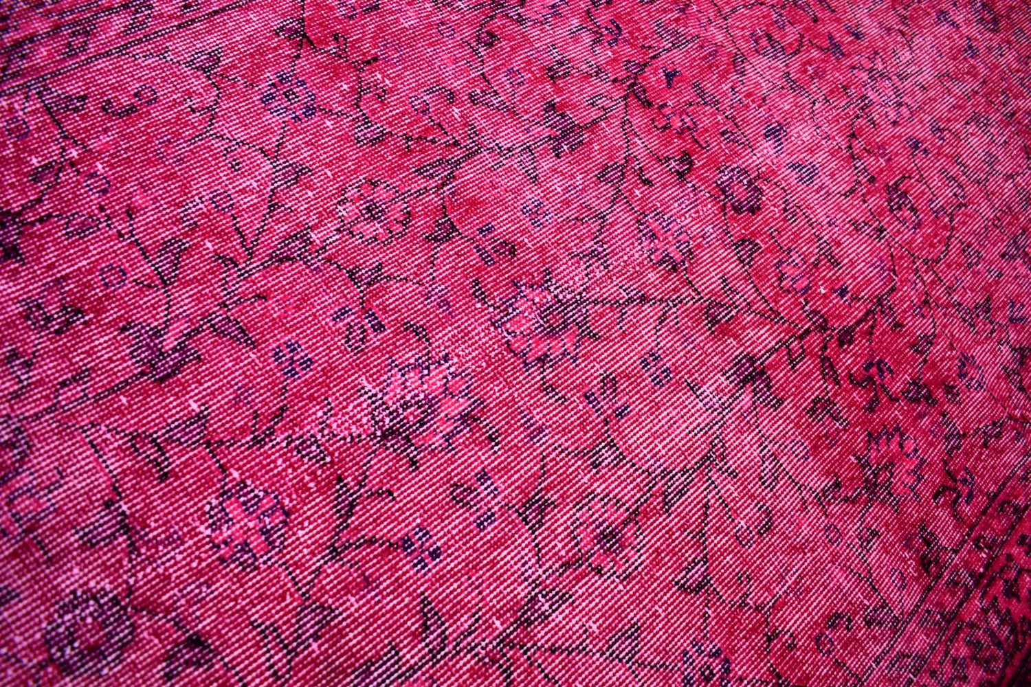 Roze vintage vloerkleed - E379 - Lavinta